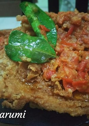 Foto resep TePrek (telur geprek)
