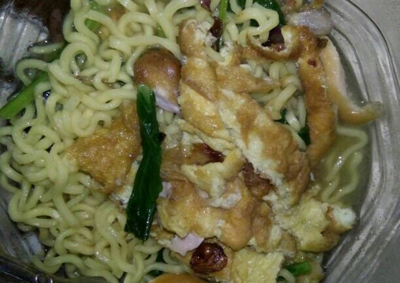 Mie rebus simple