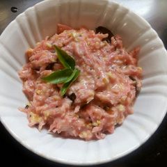 A picture of Carrot salad/gajrachi koshimbir.