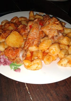 Una foto de Ñoquis caseros de papas