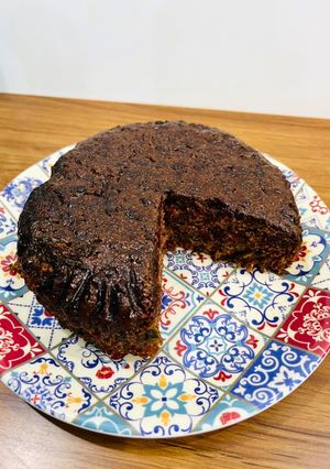 A picture of Plum Cake Recipe 🥮🥮.