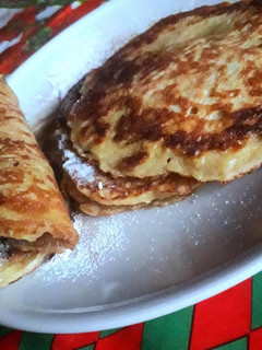 Fahéjas-almás palacsinta recept fotója