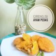 Cireng isi ayam pedas: garing lembut isiannya padet