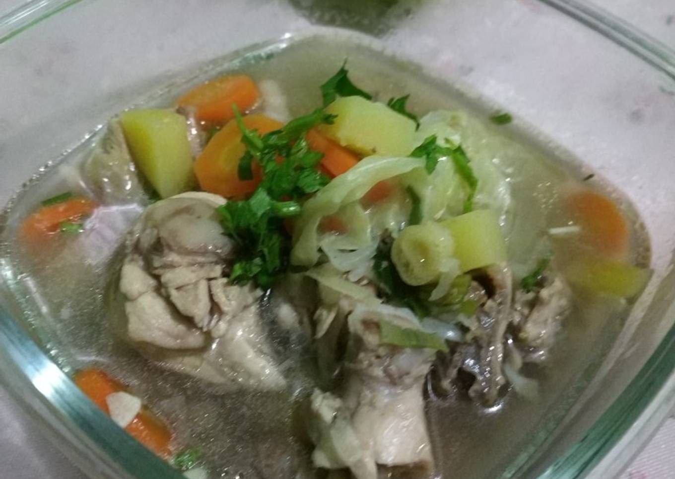 Sop ayam rempah