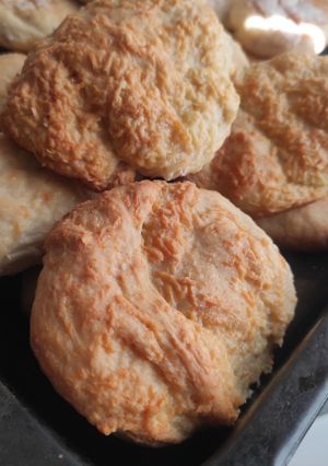 Una foto de Pancitos de manteca y queso