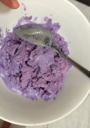 Foto resep Ice cream taro