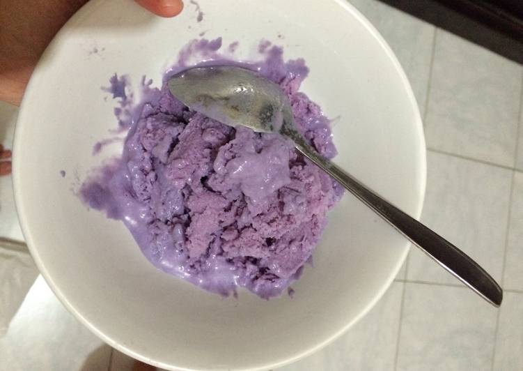 Ice cream taro