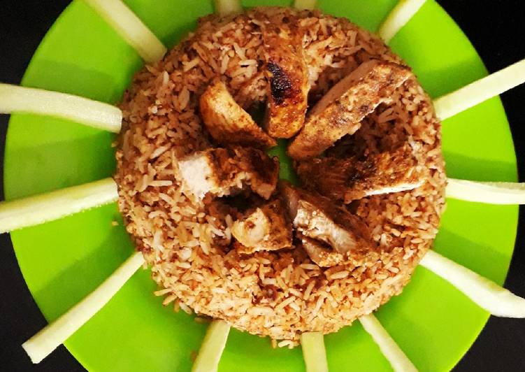 Recipe of Speedy Grilled Chicken Breast with Egg Rice