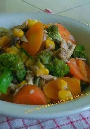 Foto resep Cah Sayuran Saos Tiram