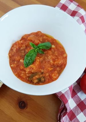 A picture of Pappa al pomodoro.
