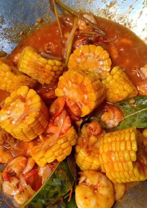 Foto resep Udang pedas asam manis saus Padang