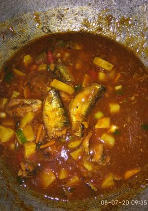 Foto resep Ikan sarden saos tomat