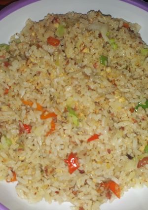 Foto resep Nasi goreng kornet sederhana