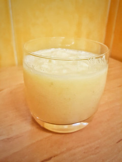 Una foto de Granizado de piña, pera y pomelo