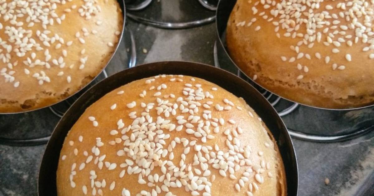 Resep Vegan Oat Burger Buns oleh Pauline Liong Cookpad