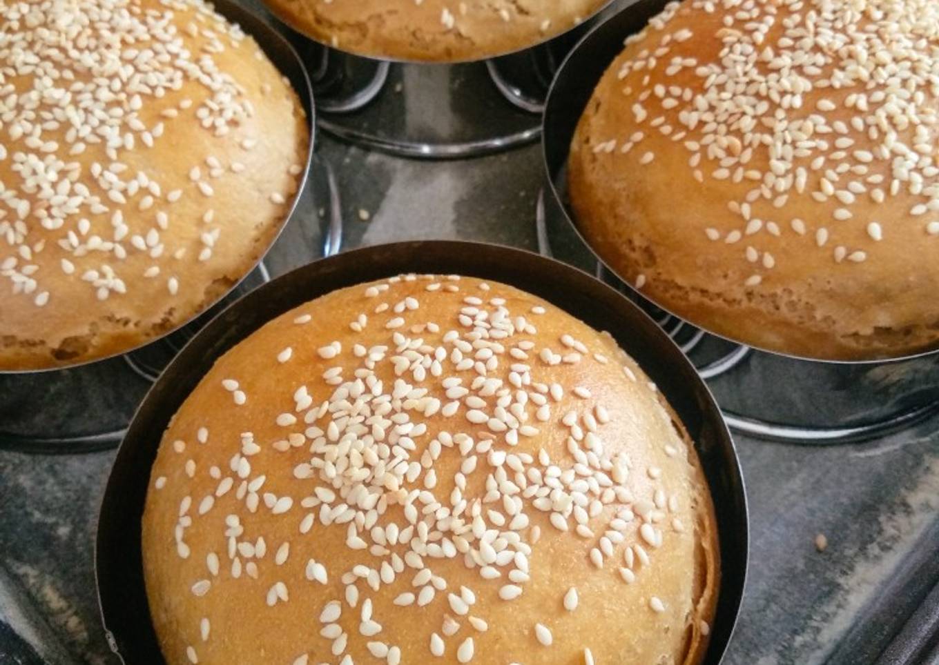 Vegan Oat Burger Buns