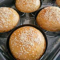 รูปของ Vegan Oat Burger Buns