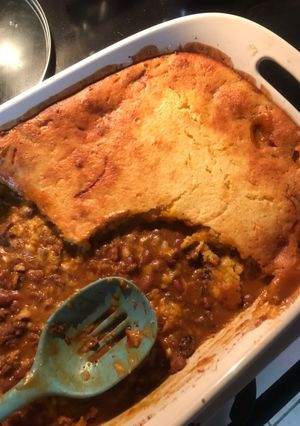 A picture of Mexican Cornbread.