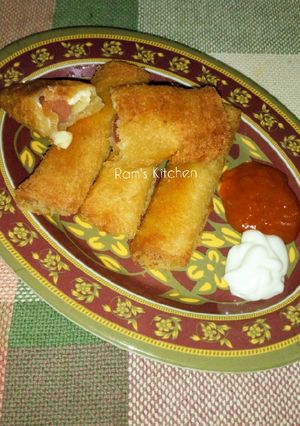 Foto resep 48. Roti Sosis Keju