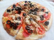 Uma foto de tortilhas tomate
