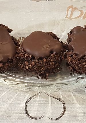 Csokis kókusz süti (gluténmentes) recept fotója