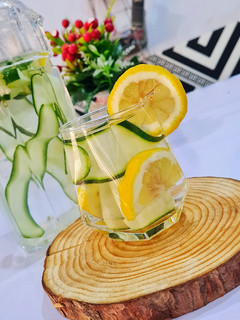 A picture of EASY DETOX WATER (Lemon 🍋& Cucumber 🥒).