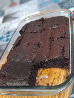 Una foto de Brownies súper húmedos con Cacao en polvo