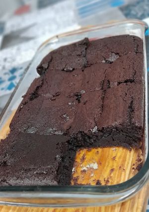 Una foto de Brownies súper húmedos con Cacao en polvo