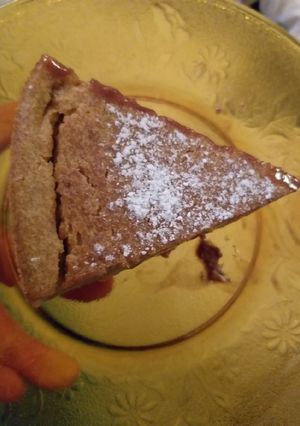 Almás banános babacsinta torta recept fotója