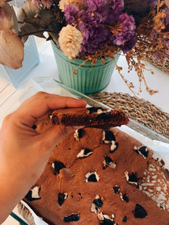 Una foto de Brownie de oreo en Thermomix