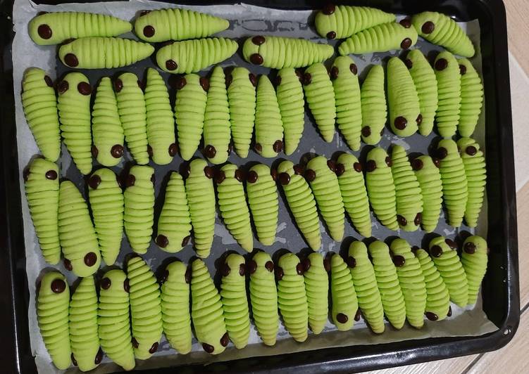Kue Ulat Ijo 🐛🐛anti gagal