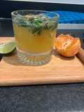 Orange mint mojito