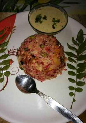 A picture of Dalia upma.