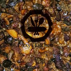 A picture of Fried offal.