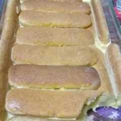 Una foto de Flan borracho