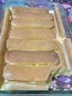 Una foto de Flan borracho