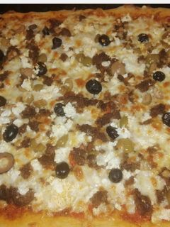صورة لوصفة بيتزا 🍕