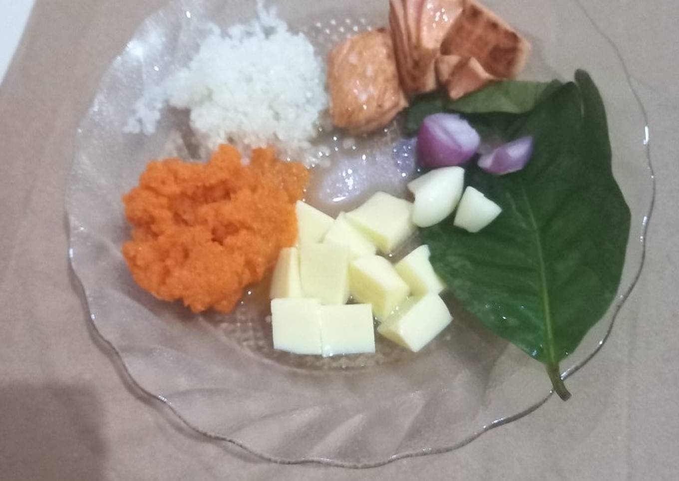 Mpasi salmon wortel tofu pakai slow cooker baby safe