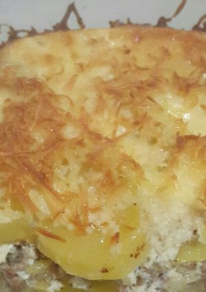 Foto resep Lapis Kentang Panggang Keju