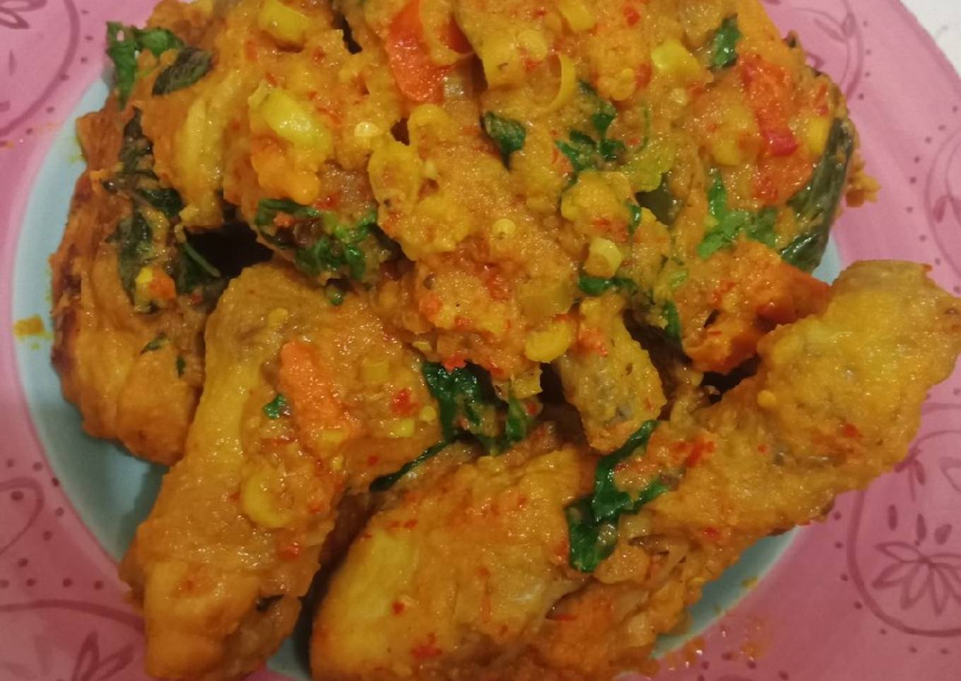 Ayam Rica Kemangi Mercon