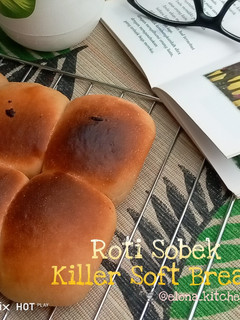 Foto resep Roti Sobek Lembut Killer Soft Bread 1x Proofing