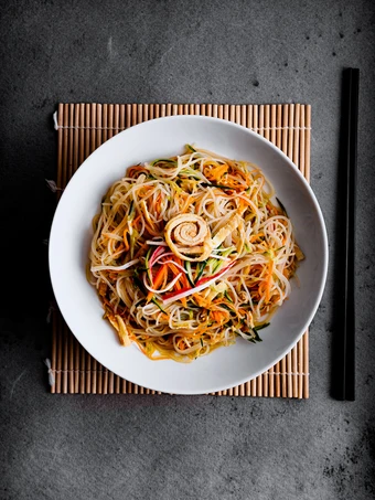Easy Way Prepare Recipe Japanese vermicelli salad 🇯🇵 that is  Makes Drooling, Tasty}