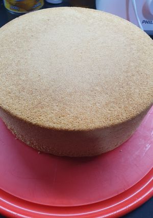 Una foto de Bizcochuelo esponjoso para rellenar 🤗