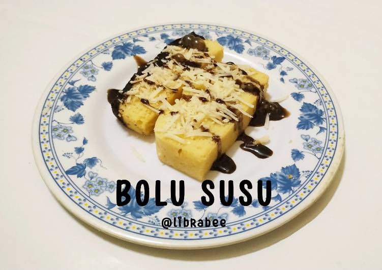 Bolu susu sederhana