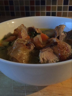 A picture of Chicken soup.