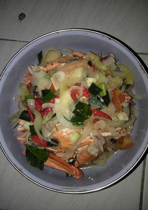 Foto resep Rajungan pedas manis