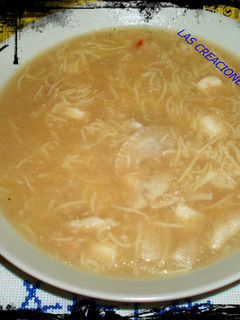 Una foto de Sopa de pescado