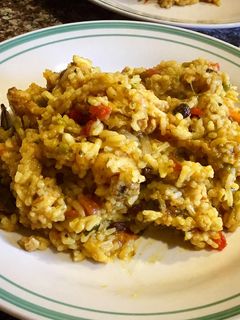 Una foto de Cremoso de sofrito de carne molida de Res