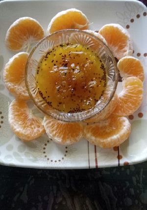 A picture of Orange marmalade (orange ki chuteny).