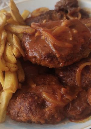عکسی از دستور کوفته گوشت
